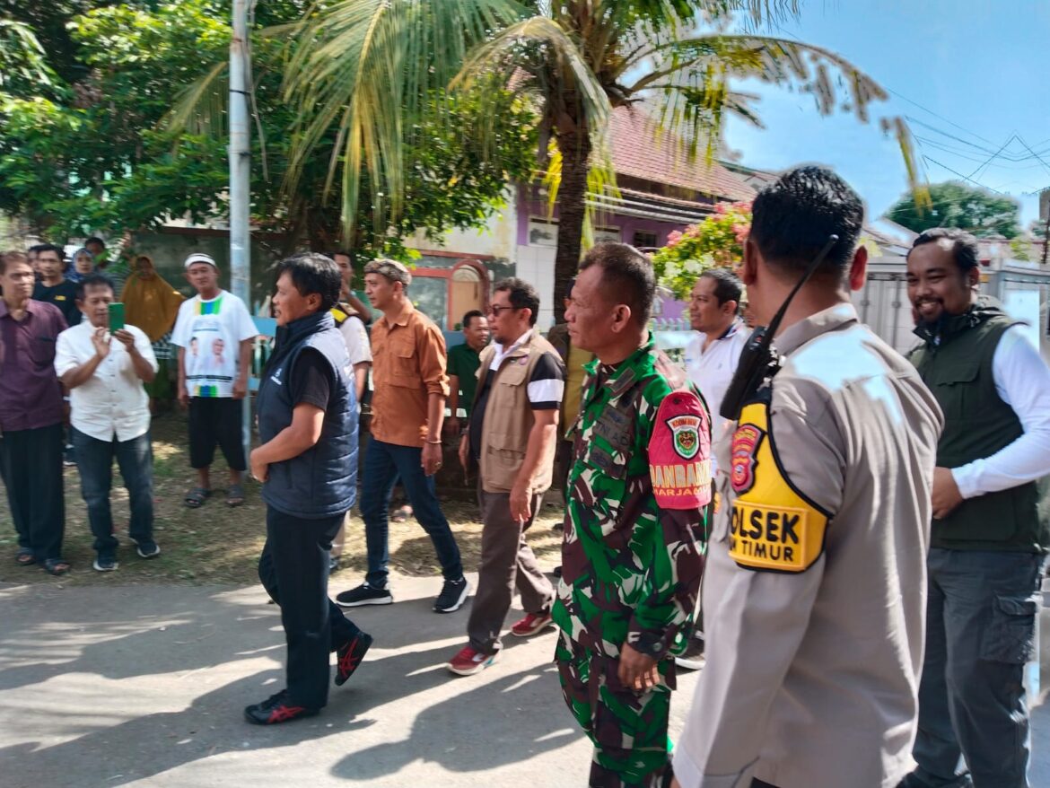 Danramil 0614-02/Harjamukti Hadiri Kegiatan Sapa Warga Bersama Walikota Cirebon