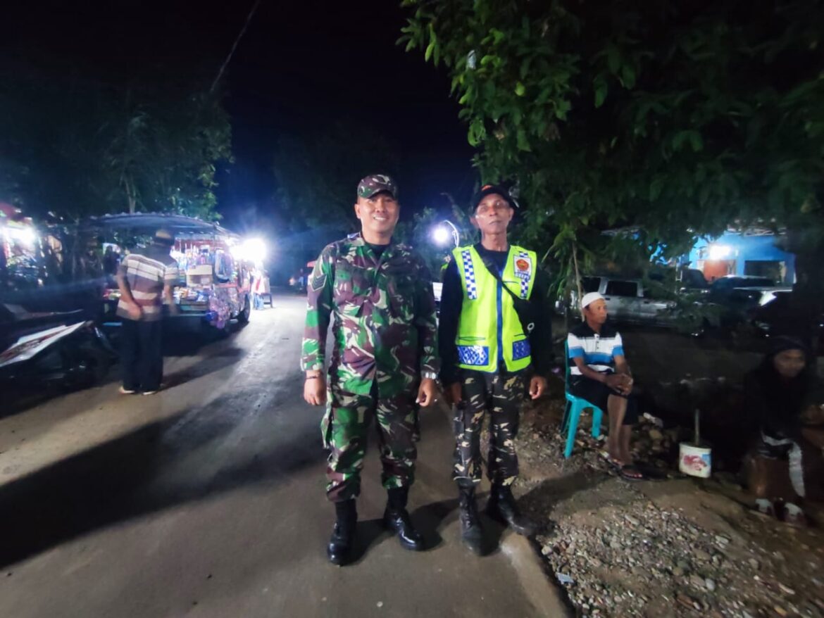Aktifkan Keamanan Lingkungan, Kodim 0719/Jepara Gelar Monitoring di Wilayah Keling