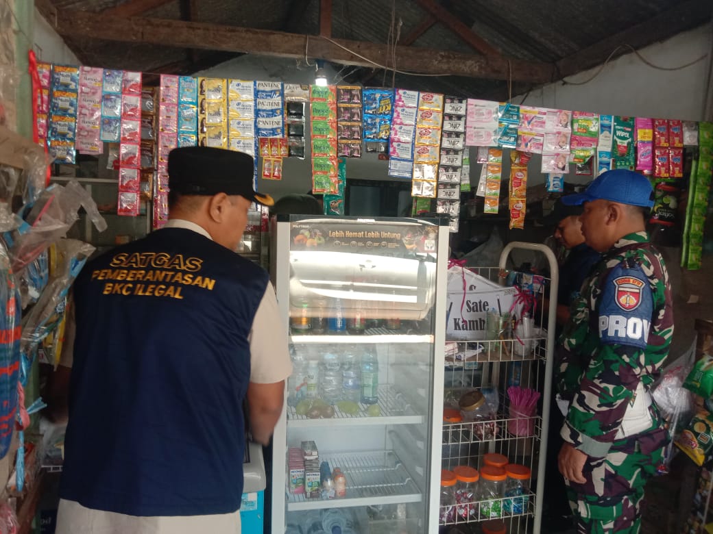 Tim Gabungan Gelar Operasi Pemberantasan Barang Kena Cukai Ilegal di Wilayah Kabupaten Jepara