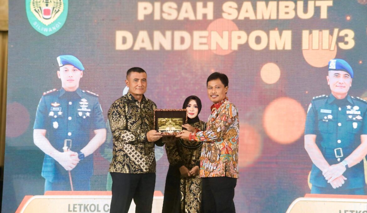Hadiri Pisah Kenal Komandan Denpom III / 3 Cirebon, Wali Kota : Jalinan Sinergi Tetap Diperkuat