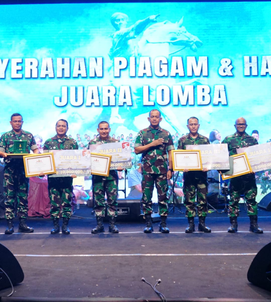 HUT Kodam IV/Diponegoro Dihiasi Prestasi: Dandim 0719/Jepara Bawa Pulang Juara!