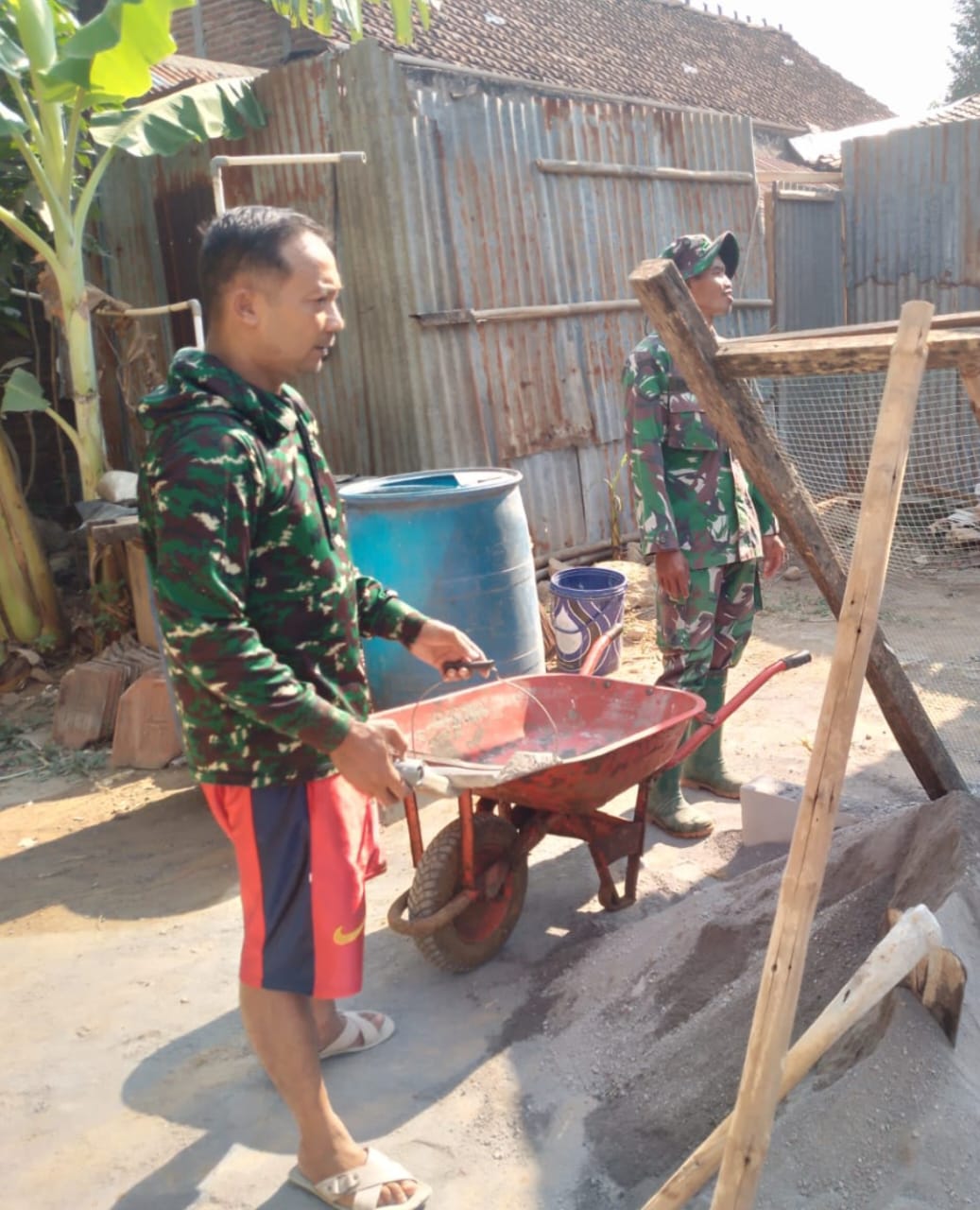 TMMD Sengkuyung Tahap IV Tahun 2025 Kodim 0719/Jepara di Desa Lebuawu Terus Dikebut