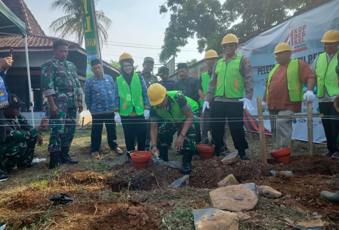 Desa Ngabul Tancapkan Batu Pertama, Koperasi Desa/Kelurahan Merah Putih Siap Melaju