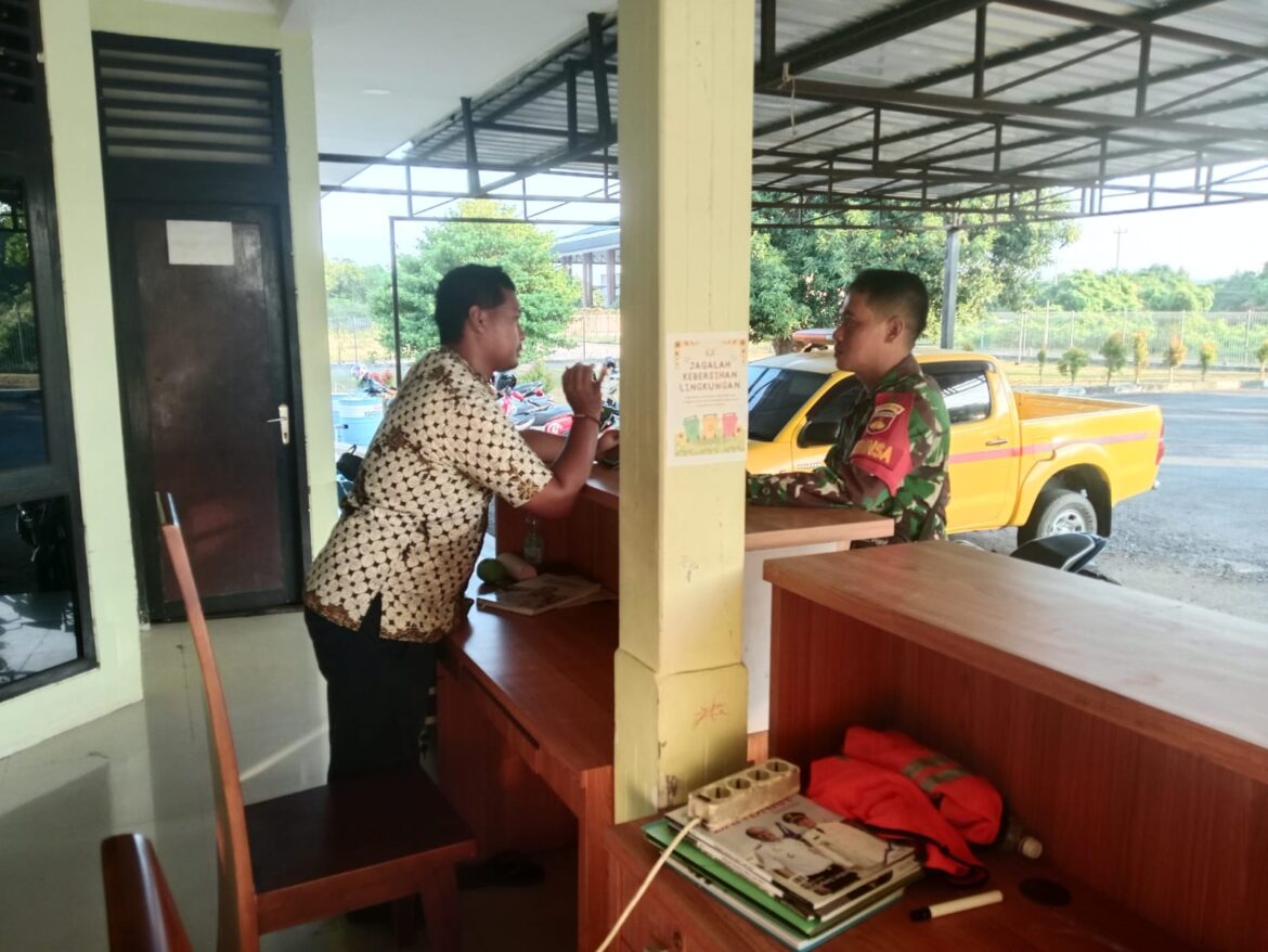 Kodim 0719/Jepara Laksanakan Kegiatan Bakti Teritorial TNI PRIMA di Bandara Dewadaru, Karimunjawa