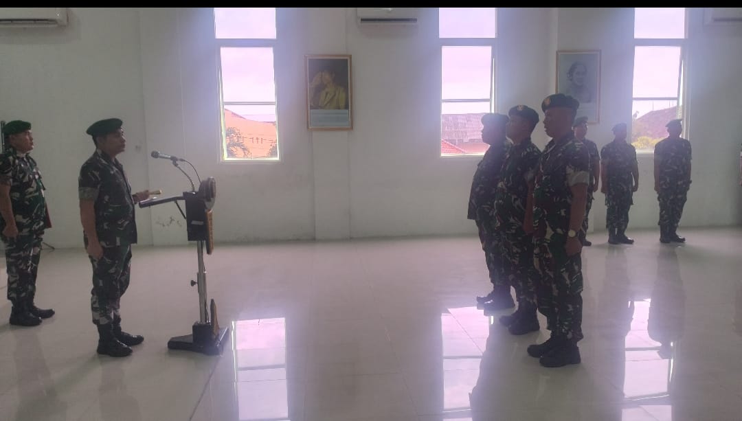 Kodim 0719/Jepara Gelar Upacara Pindah Satuan dan Rotasi Jabatan, Wujud Dinamika Organisasi TNI AD
