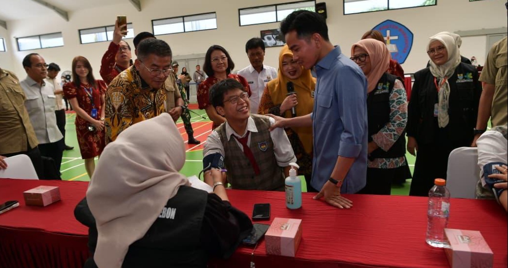 Tinjau CKG di SMAK Penabur, Wapres Dorong Penguatan Deteksi Dini Kesehatan Pelajar