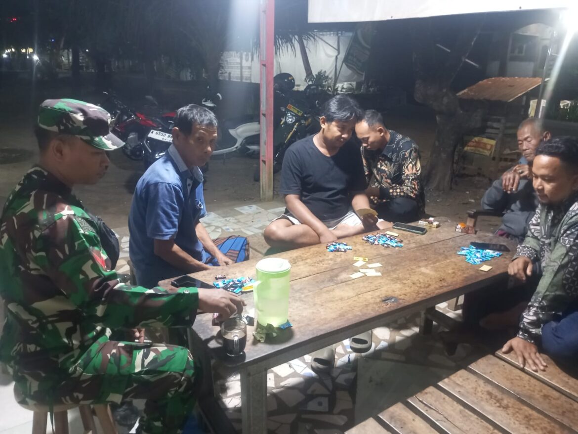Jaga Stabilitas Wilayah, Kodim 0719/Jepara Gelar Monitoring Keamanan di Kecamatan Mlonggo