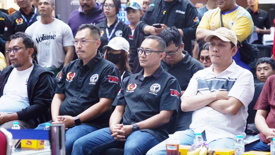 Danrem 063 / SGJ Selaku Ketua Dewan Penasehat PBFI Membuka Walikota Cup 2025 Body Contest Cirebon