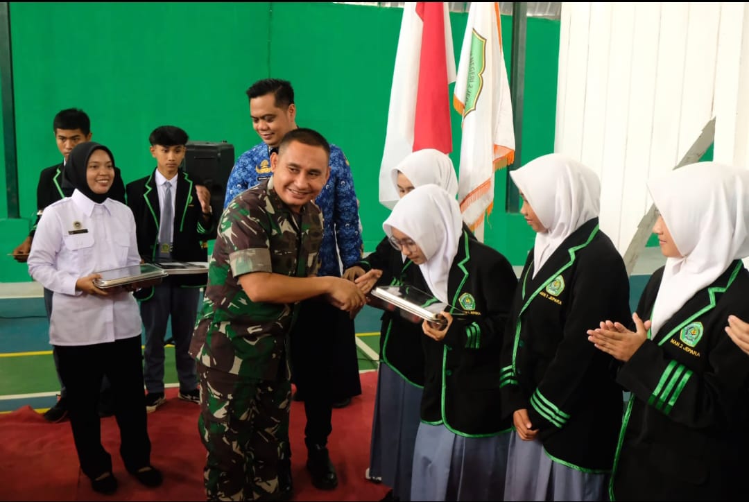 Dandim 0719/Jepara Hadiri Pembukaan Operasional SPPG Kelet dan Launching Program Makan Bergizi Gratis di MAN 2 Jepara