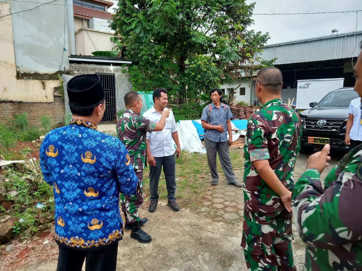 Dandim Jepara dan Danramil Keling Cek Langsung Lokasi Koperasi Merah Putih Kelet