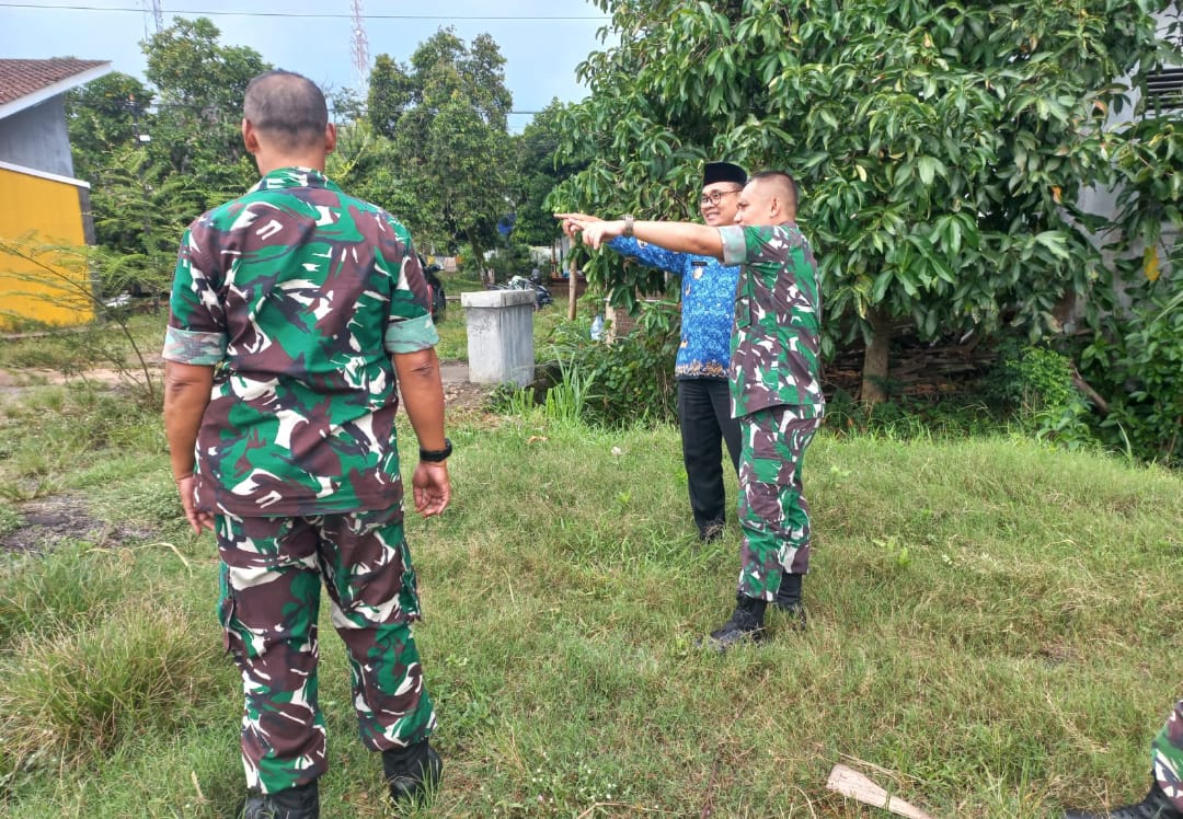 Dandim 0719/Jepara Tinjau Lahan Koperasi Desa Kelurahan Merah Putih di Desa Keling