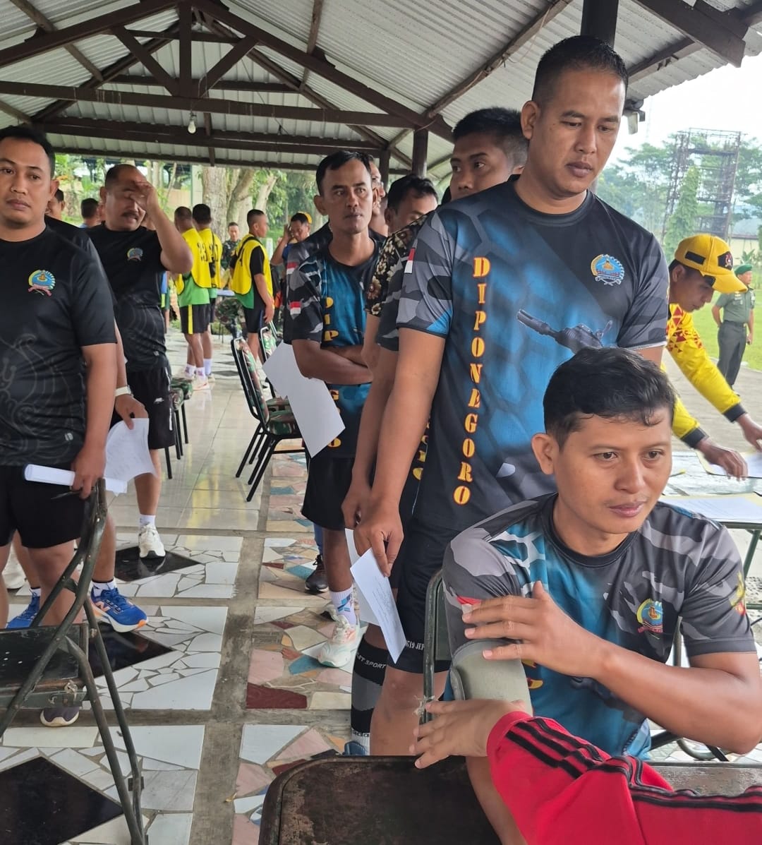 Anggota Kodim 0719/Jepara Laksanakan Garjas UKP Ba & Ta Periode 01-04-2026