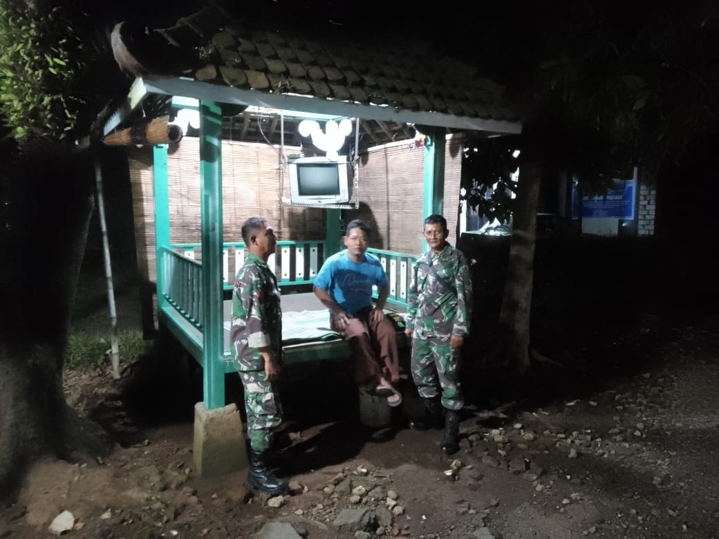 Dari Swalayan hingga Pos Kamling, Kodim 0719/Jepara Rawat Keamanan Wilayah Batealit