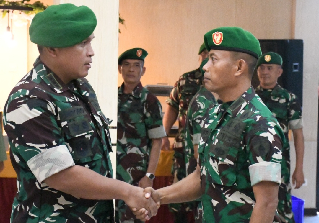 40 Prajurit Makorem 081/DSJ Naik Pangkat, Danrem Singgung Sosok di Baliknya
