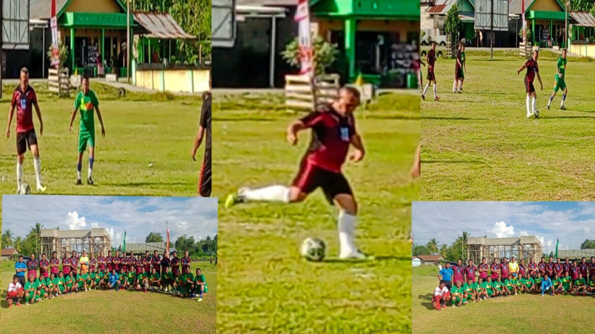 Sepak Bola : Tim Pemda Buru di Bawah Kapten Bupati Ikram Umasugi Menang Telak Atas Tim Camat dan Kades se – Waeapo