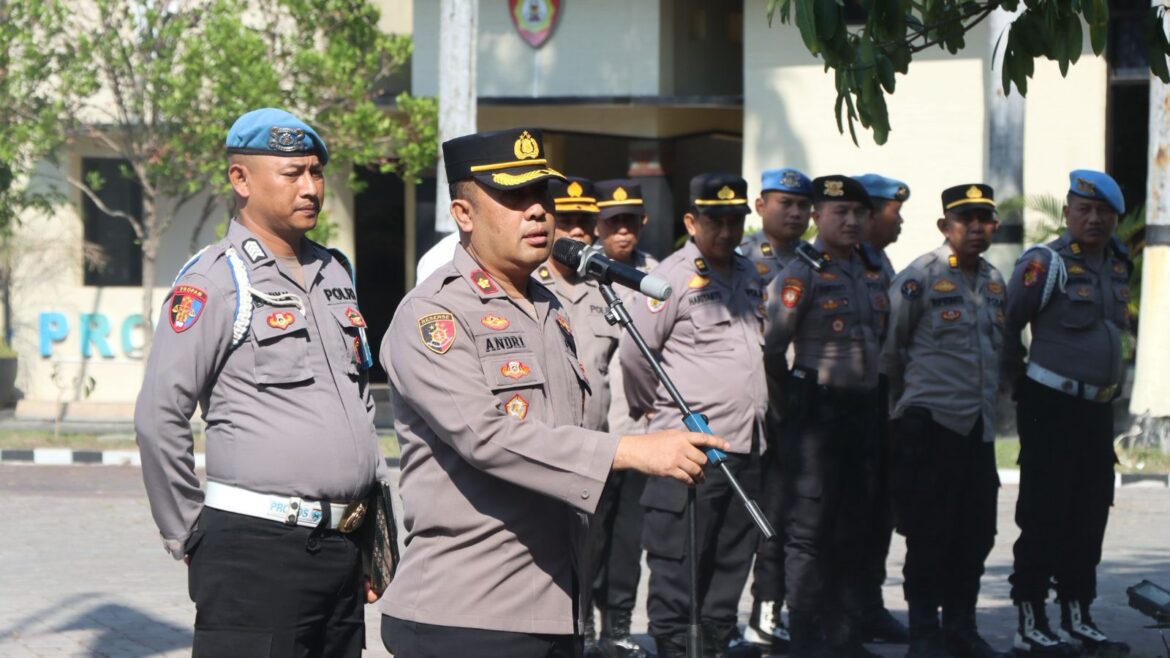 Bidpropam Polda Jatim Gelar Mitigasi Pelanggaran di Polres Nganjuk, Kapolres Tekankan Disiplin dan Keteladanan Personel