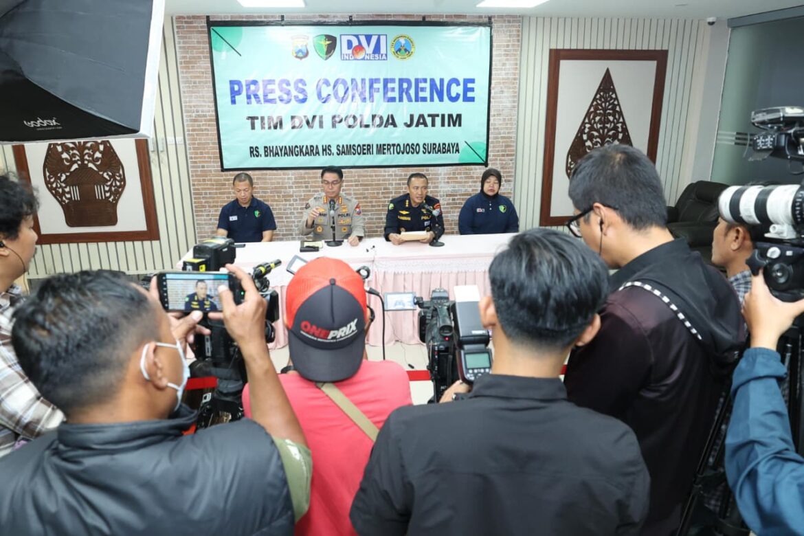 Tim DVI Polda Jatim Kembali Berhasil Identifikasi Enam Jenazah Santri Ponpes Al Khoziny Sidoarjo