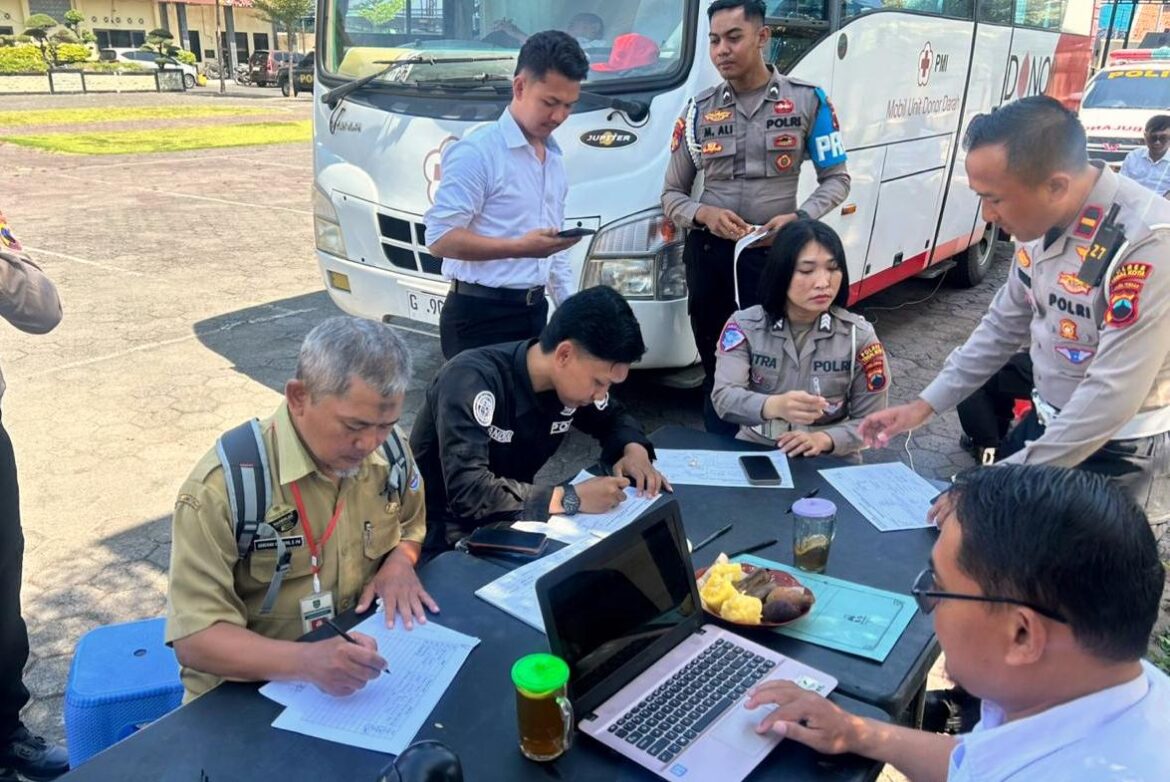 Polres Tegal Kota Aksi Donor Darah: Menyatukan Hati untuk Sesama*