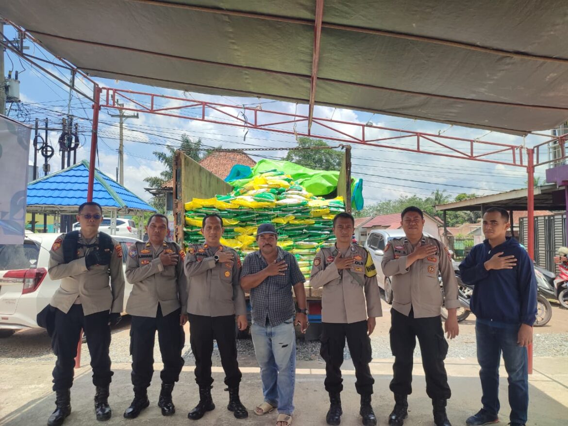 Polres Banyuasin Sukses Distribusikan 8 Ton Beras Murah, Minta Kegiatan Diperpanjang