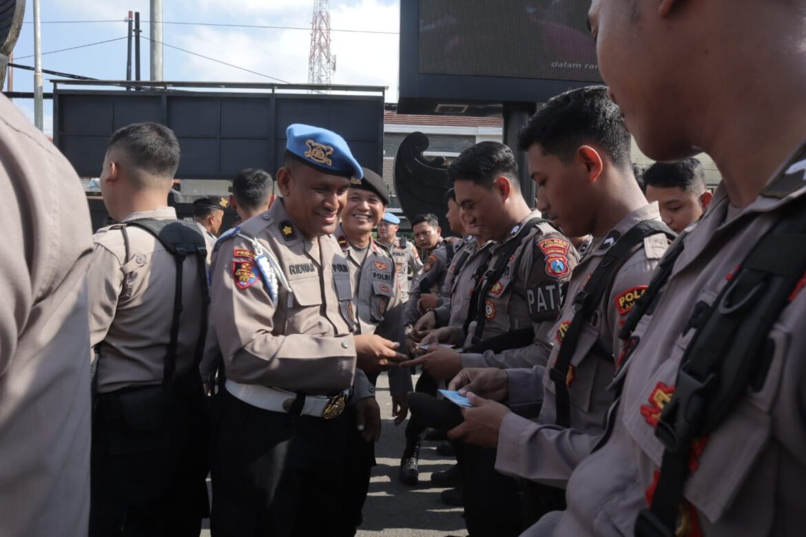 Subbidprovos Bidpropam Polda Jatim Gelar Mitigasi Pencegahan Pelanggaran Anggota/Gaktibplin di Polres Lamongan
