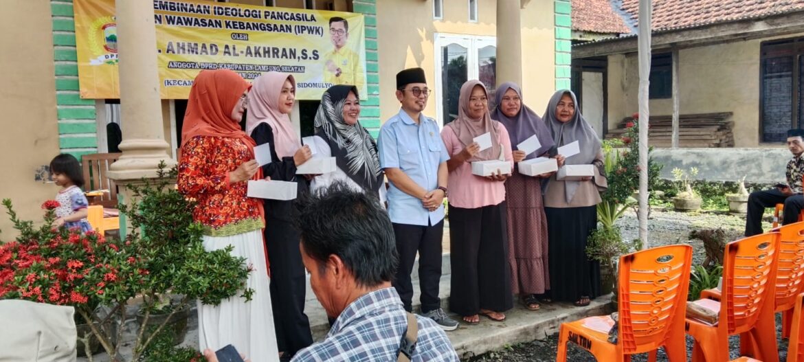 Al Akhran Anggota DPRD Lamsel Gelar IPWK Ke-2 Didesa Sukaraja , Jauhi Narkoba Dan Judi Online