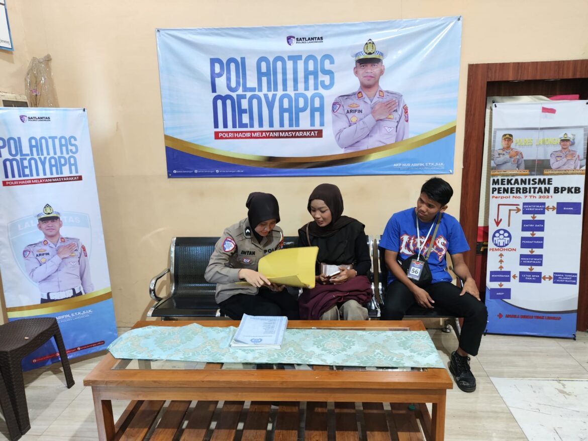 Satlantas Polres Lamongan Luncurkan Program “Polantas Menyapa”: Wujud Pelayanan Regident yang Cepat, Mudah, dan Bebas Calo!
