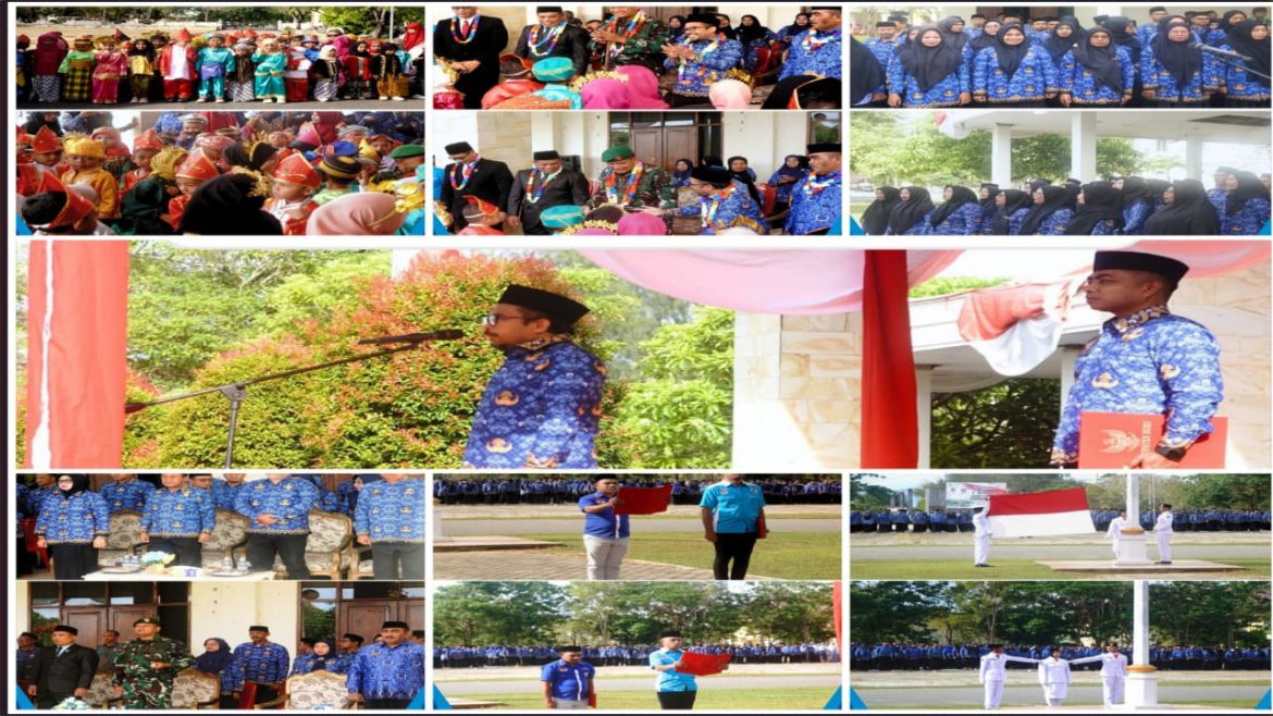 Wakil Bupati Kab Buru Sudarmo S.P.,M.SI Pimpin Upacara Sumpah Pemuda