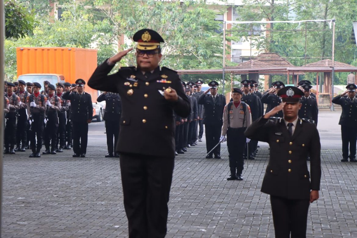Polres Temanggung Peringati Sumpah Pemuda Ke-97, Kapolres, Pemuda, Bergerak Indonesia Bersatu