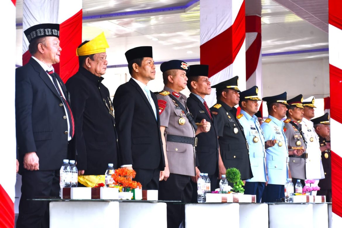 Kasdam I/BB Hadiri Upacara Hari Sumpah Pemuda ke-97 di Lapangan Astaka Pancing Medan