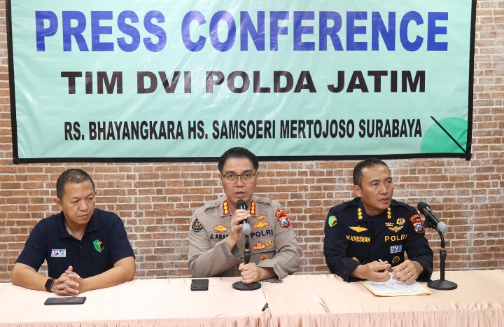 Tim DVI Polda Jatim Berhasil Identifikasi 58 Korban Robohnya Ponpes Al Khoziny Sidoarjo