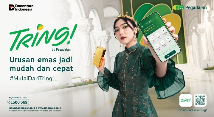Tring! Dorong Kinerja Bullion Bank Pegadaian Kanwil X Jawa Barat dalam Satu Genggaman