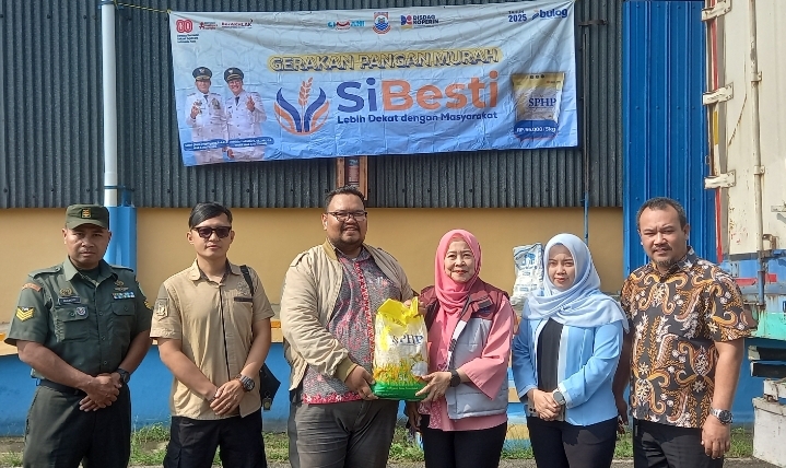 Salurkan 6542 Beras Murah, Sibesti Jadi Program Penopang Program Ketahana Pangan 