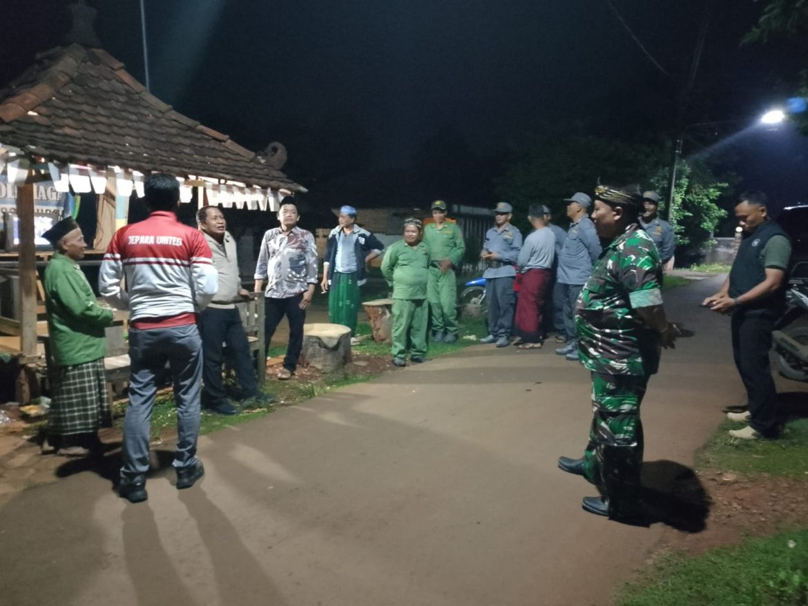 Danramil 02/Kedung Laksanakan Monitoring Poskamling di Desa Sukosono dan Rau