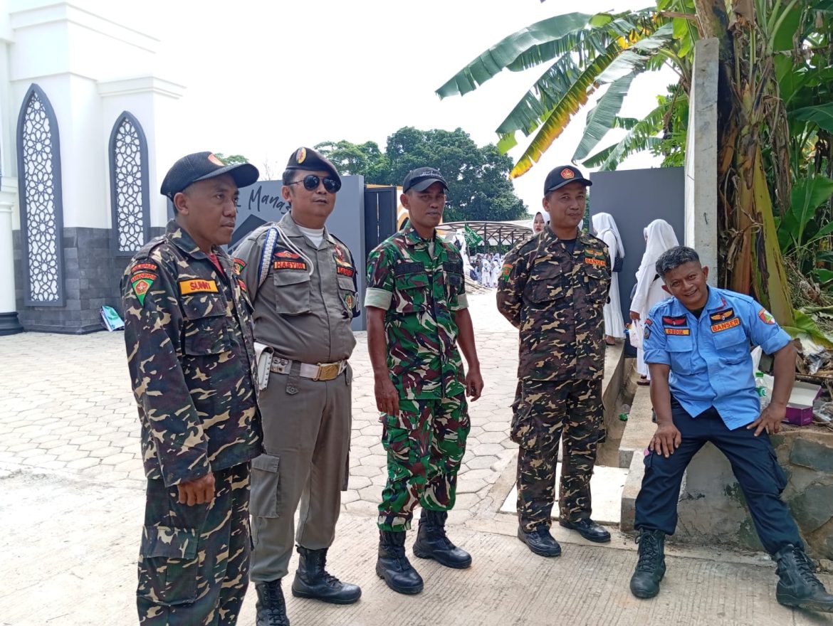 Babinsa Ds. Kedungcino Lakukan Monitoring Simulasi Manasik Haji Anak PAUD Muslimat NU YPM NU Cabang Jepara