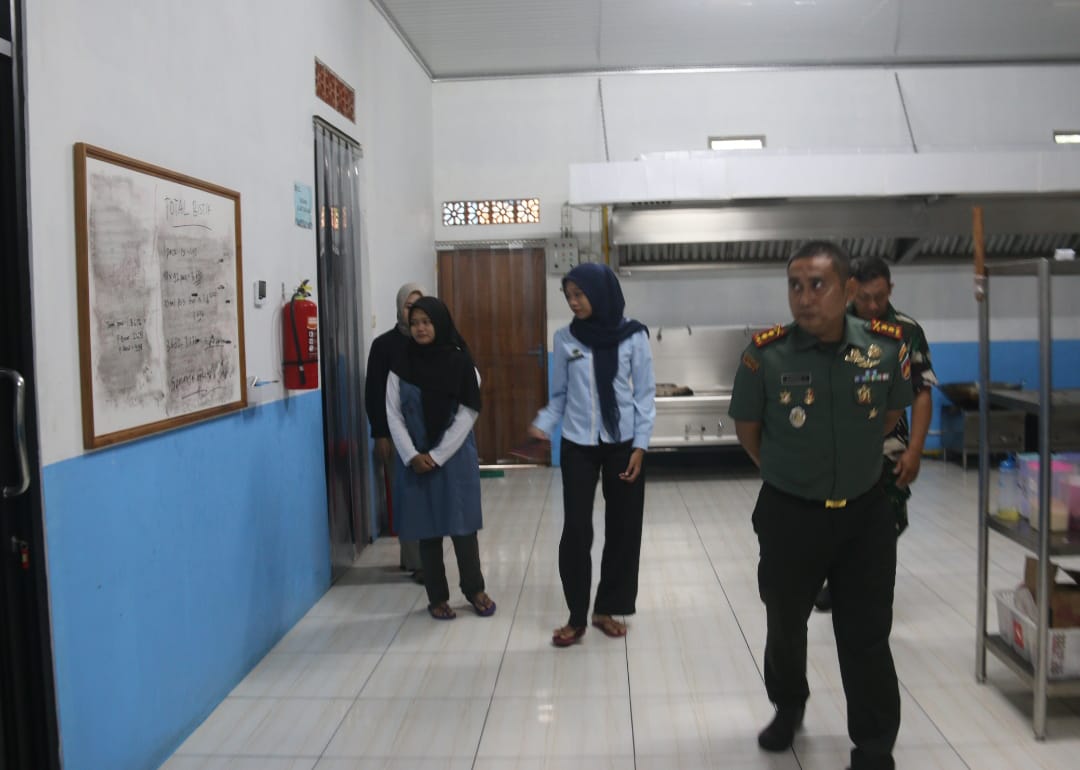 Dandim 0719/Jepara Lakukan Pengecekan SPPG, Dorong Ketahanan Gizi Masyarakat