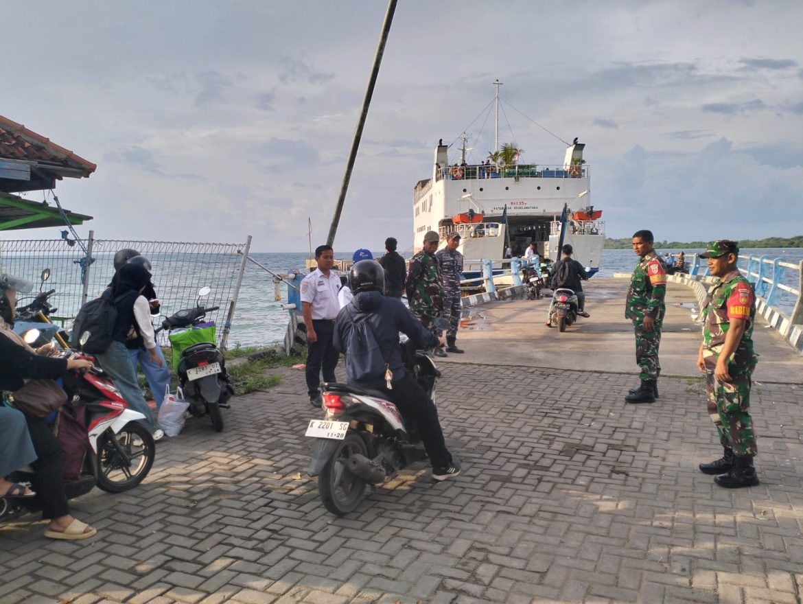 Kodim 0719/Jepara Laksanakan Bakti Teritorial TNI Prima di Pelabuhan ASDP Karimunjawa