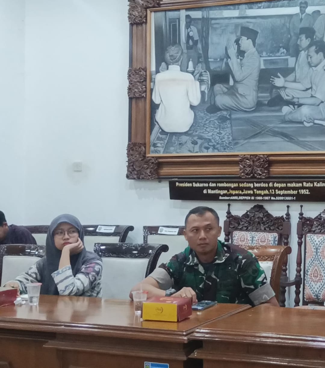 Kasdim 0719/Jepara Hadiri Rapat Koordinasi Pengendalian Inflasi dan Penataan RTRW