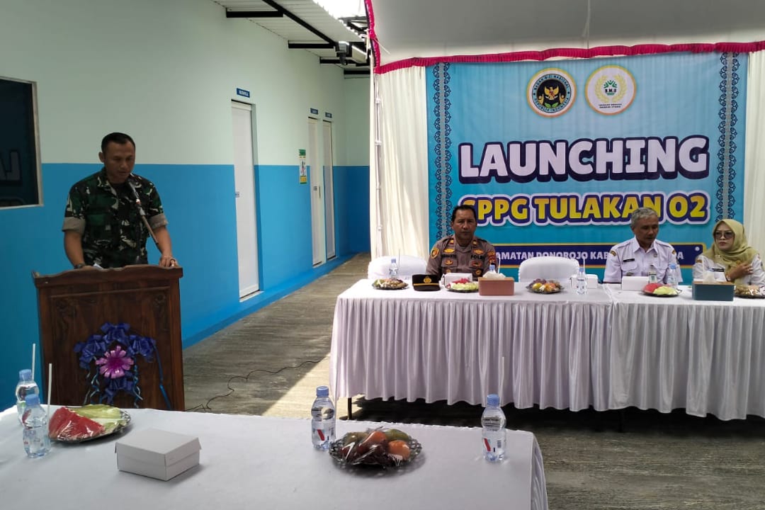 Sehat Bersama TNI: Kasdim Jepara Launching SPPG Yayasan Berkah Mandiri Utama di Donorojo
