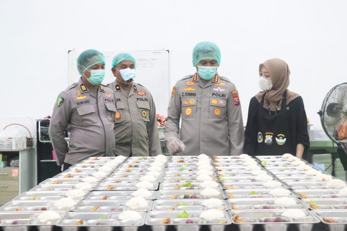 Kapolresta Sidoarjo Cek SPPG, Pastikan MBG Sesuai Standar Gizi