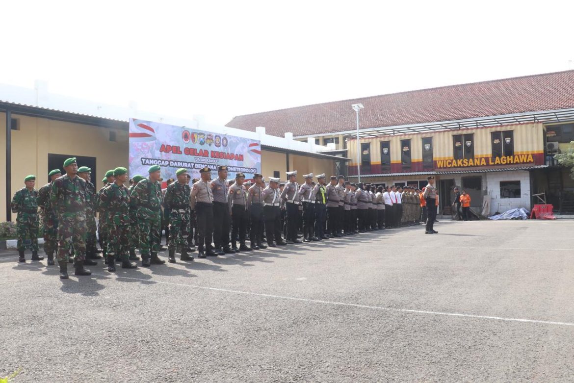 Perkuat Koordinasi dan Respons Cepat, Polres Pelabuhan Tanjung Perak Gelar Apel Siaga Bencana